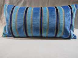 Designers Guild Velvet Fabric Piomba Turquoise Cushion Cover/Pillow Cover - thumbnail 1
