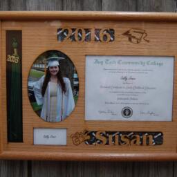 16x20 Diploma Picture Frame, 2027 Graduation Tassel & High School Graduation, College - thumbnail 4