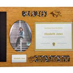 16x20 Diploma Picture Frame, 2027 Graduation Tassel & High School Graduation, College - thumbnail 2