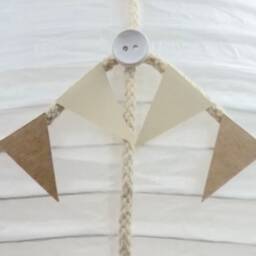 Neutral Blue Peter Rabbit Themed Hot Air Balloon Nursery Light Shade - thumbnail 2