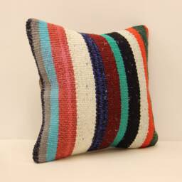 14x14 - 35x35 cm Kilim Pillow Cover Home Cushion Decorative Throw Pillows Rustic Couch Designer Boho Case Livingroom 4Obf-12 - thumbnail 2