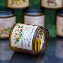 Christmas Candles Gift, Scented Soy Candle Mistletoe - thumbnail 2