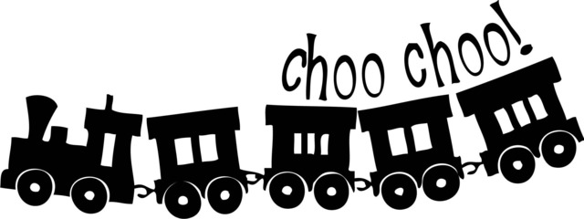 Choo Train Wall Decal Printable Wall Art