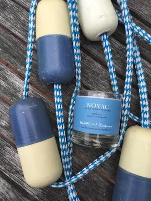 Noyac 8 Oz. Tumbler Sea Salt Citrus Hydrangea Hamptons Handpoured Signature Village Series 100% Soy Candle Hand Poured - image 1
