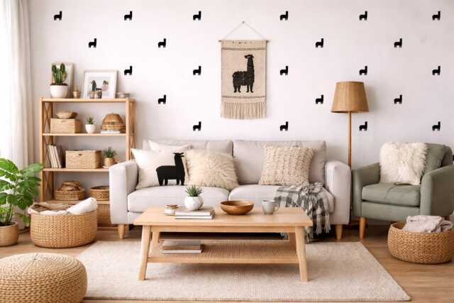 Llama Wall Decals 2 - image 1