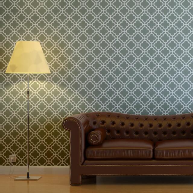 Large Moroccan Wall Stencil Margaret For Diy Decor Wallpaper Look - image 1