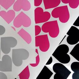 20 Heart Stickers, Hearts Wall Decor, Gold Decals, Decal, Living Room Decor, Nursery Wall Stickers, Tanning Bed - thumbnail 2