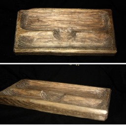 Wooden Altar. Handcrafted Statue. Veles, Chernobog, Morana - thumbnail 4