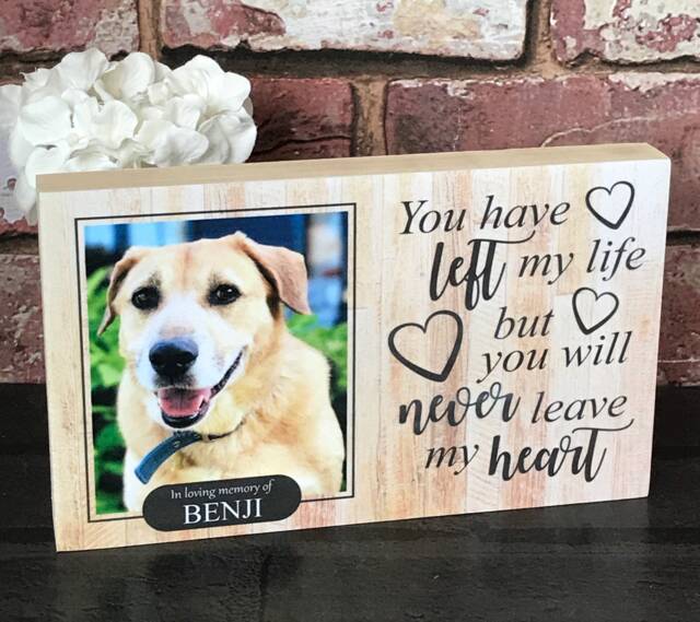 Dog Memorial, Pet Memorial Frame, Ornament, Gift, Photo Memorial Picture Cat Frame - image 1