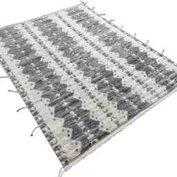 Modern Moroccan Berber Rug - Handwoven 100% Anatolian Wool, Made-To-Order, Custom Sizes, Unique Artisan Rug, Boho Living Room - thumbnail 3