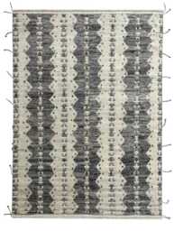 Modern Moroccan Berber Rug - Handwoven 100% Anatolian Wool, Made-To-Order, Custom Sizes, Unique Artisan Rug, Boho Living Room - thumbnail 1