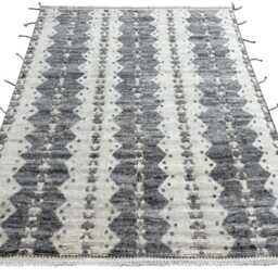 Modern Moroccan Berber Rug - Handwoven 100% Anatolian Wool, Made-To-Order, Custom Sizes, Unique Artisan Rug, Boho Living Room - thumbnail 2