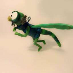 The Rescuers - Evinrude Handmade Polymer Clay Action Figure. Unique Collectible - thumbnail 2