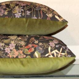 Made To Order Wildflowers Cushion Cover, Linen/Cotton, Australian Botanical - thumbnail 1