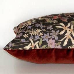 Made To Order Wildflowers Cushion Cover, Linen/Cotton, Australian Botanical - thumbnail 3