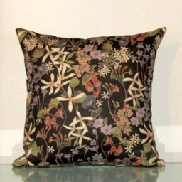 Made To Order Wildflowers Cushion Cover, Linen/Cotton, Australian Botanical - thumbnail 2