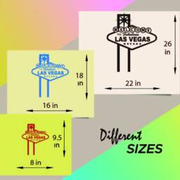 In-Style Decals Wall Vinyl Decal Home Decor Art Sticker Welcome To Fabulous Las Vegas Nevada Sign Removable Stylish Mural Unique Design 61 - thumbnail 3