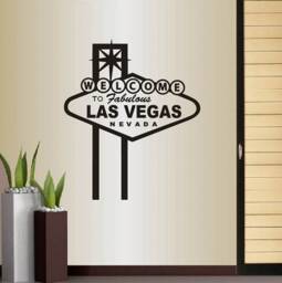 In-Style Decals Wall Vinyl Decal Home Decor Art Sticker Welcome To Fabulous Las Vegas Nevada Sign Removable Stylish Mural Unique Design 61 - thumbnail 1