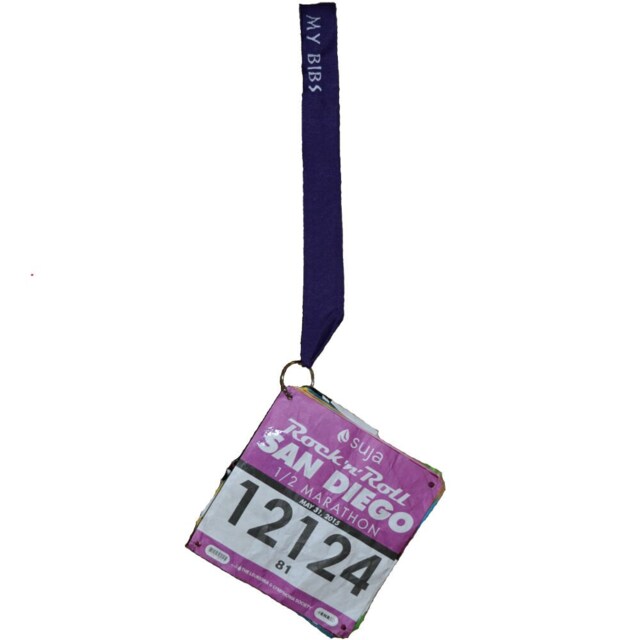 Bib Holder, Running Gifts, Bibs, Bib Marathon, 5K, 13.1, 26.2, Medal Hanger - image 1