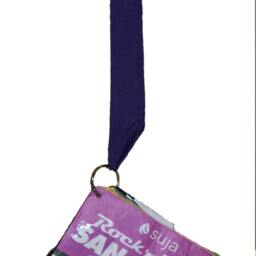 Bib Holder, Running Gifts, Bibs, Bib Marathon, 5K, 13.1, 26.2, Medal Hanger - thumbnail 3