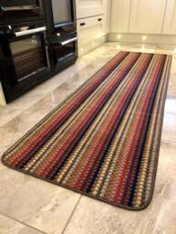 Brown Kitchen Mats Runners Non-Slip Washable - thumbnail 4