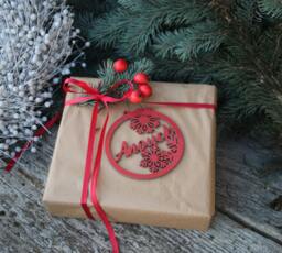 Laser Cut Name For Christmas Tree/Wood Bauble Snowflakeornament/Custom Xmas Table Decorations/ Personalized Gift/ Rustic Anniversary Decor