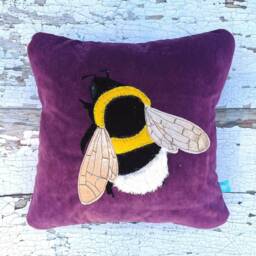 Bumblebee Cushion - thumbnail 4