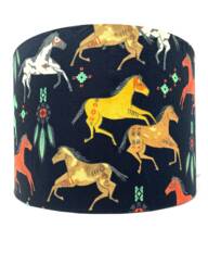Horses Lampshade Native American Horse Lamp Shade For Standard Lamps Or Ceiling Lights
