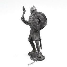 Tin 54mm Russian Warrior. 11 Century - thumbnail 2