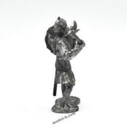 Tin 54mm Russian Warrior. 11 Century - thumbnail 4