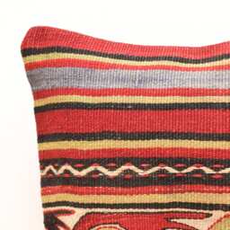 Kilim Pillow Cover 16x16 Moroccan Cushion 40x40 Pillows Kelim Kissen Turkish Morrocan Bohemian - thumbnail 2
