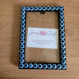 Turkish Evil Eye Photo Frame 4 X 6 Inches - thumbnail 3