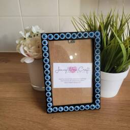 Turkish Evil Eye Photo Frame 4 X 6 Inches - thumbnail 4