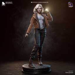 The Last Witness - Horror Character Survivor Grace Ashcroft Resin Figure 16K - thumbnail 3