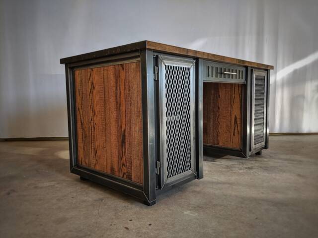 Modern Writing Desk, Industrial Office J. Marshall Ries - image 1