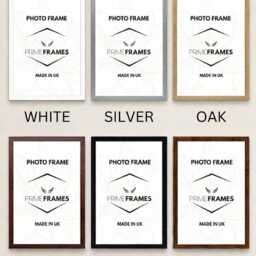 Thin Black Photo Frame A1 A2 A3 A4 A5 Poster Picture Frames Modern Wall Art Document Various Colours & Sizes - thumbnail 2