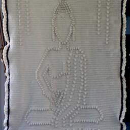 Serenity Buddha Afghan Pattern - Yoga Blanket Zen - thumbnail 4
