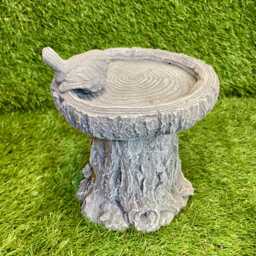 Concrete Bird Bath Outdoor Garden Ornament Feeder Animal/Display Frost Protected - thumbnail 2