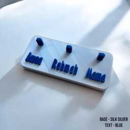 Personalised Triple Toothbrush Holder 3-Person Oral-B Organiser - thumbnail 3