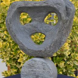 E.t. - Original Stone Sculpture By Ognyan Chitakov - thumbnail 3