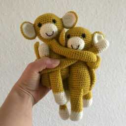 Curtain Tie Backs Monkeys Crochet Monkey Nursery Baby Bedroom Curtains Tiebacks Decoration Newborn New Parent Gift - thumbnail 4
