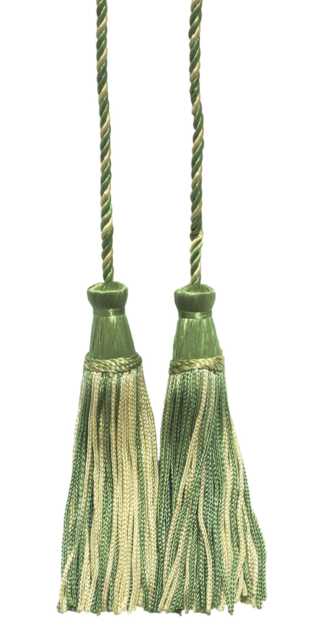 "D??copro Double Tassel Curtain & Drapery Tieback/Holdback, 4"" - 10cm, 29" - image 1