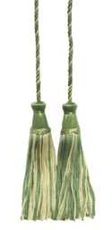 "D??copro Double Tassel Curtain & Drapery Tieback/Holdback, 4"" - 10cm, 29" - thumbnail 1