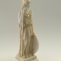 Athena Goddess Of Wisdom Patroness The City Athens Greek Art Statue 9.8'' - thumbnail 4