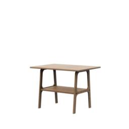 Square Coffee Table 69 cm, Mid Century Modern Wooden Side Table, Minimalist Plywood Sofa Living Room, Handmade Wood - thumbnail 4