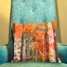 Decorative Pillow Cover, Throw Pillow, Accent Black Art, African American Mother's Day Gift - thumbnail 3