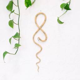 Ceramic Wall Snake By Carter + Rose