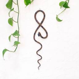 Ceramic Wall Snake By Carter + Rose - thumbnail 2