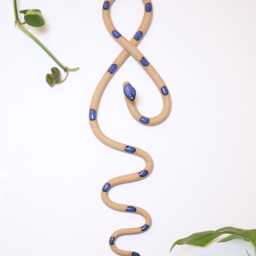 Ceramic Wall Snake By Carter + Rose - thumbnail 4