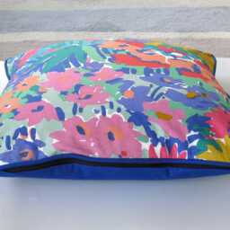 Liberty Secret Garden Cushion Cover Vintage Floral Cotton Throw Pillow - thumbnail 3